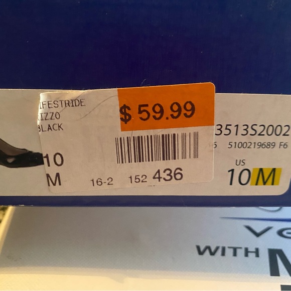 Life Stride Velocity Memory Foam Black dress heels - Picture 3 of 9